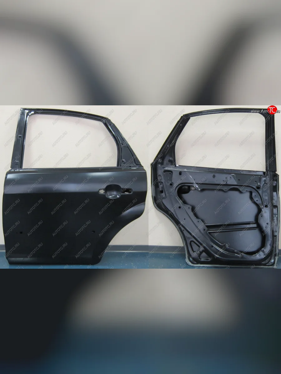 Левая дверь задняя BodyParts Ford Focus 2 хэтчбэк 5 дв. рестайлинг (2007-2011) (Неокрашенная)  в Керчи Республика Крым
