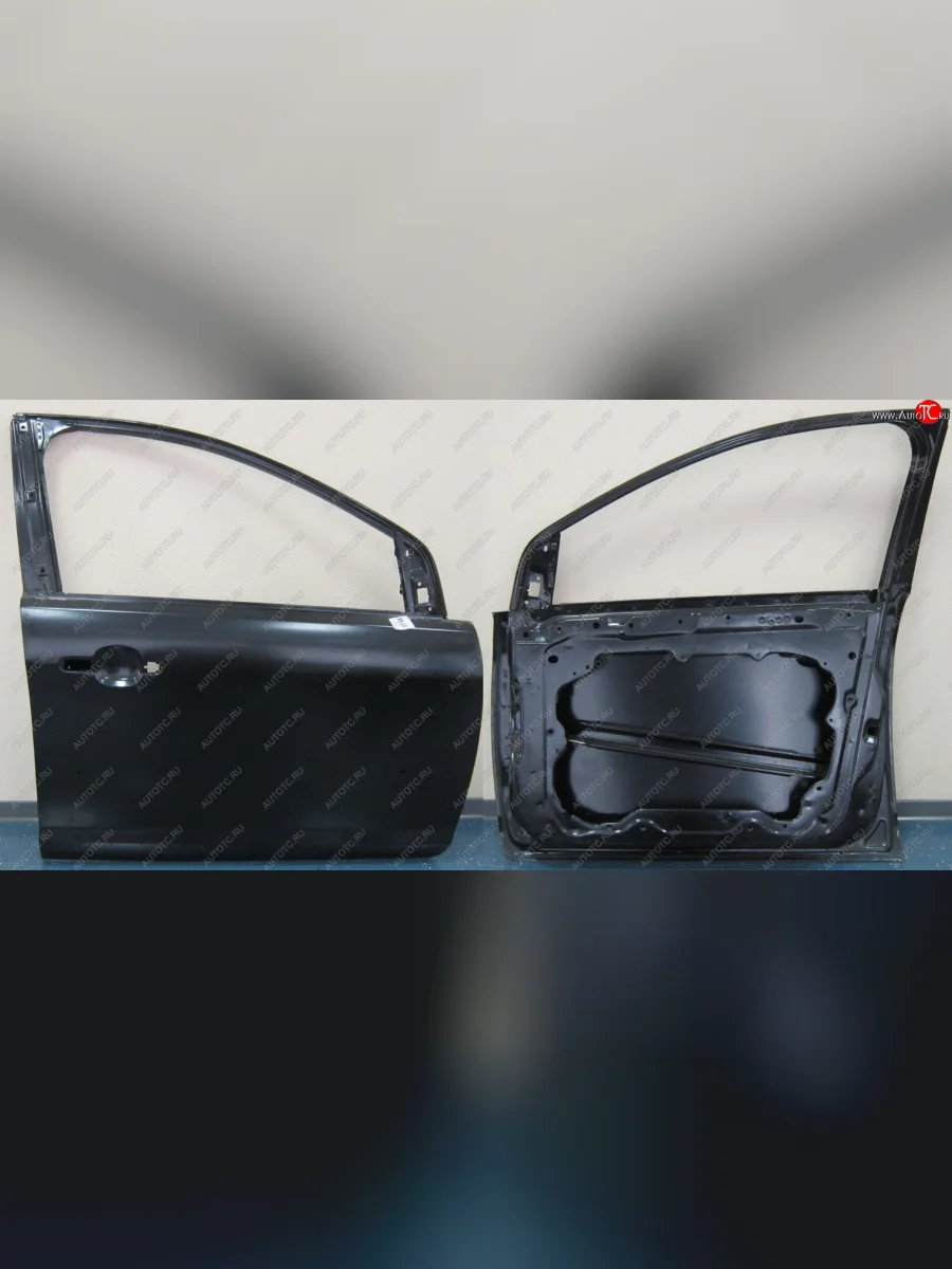 Правая дверь передняя BodyParts Ford Focus 2 седан рестайлинг (2007-2011) (Неокрашенная)  в Самаре Самарской области