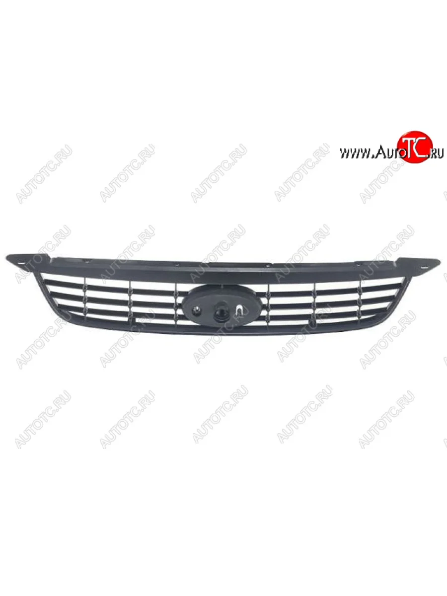 Решётка радиатора (чёрная) BodyParts Ford Focus 2 хэтчбэк 3 дв. рестайлинг (2007-2011) (Неокрашенная)  с доставкой в г. Керчь