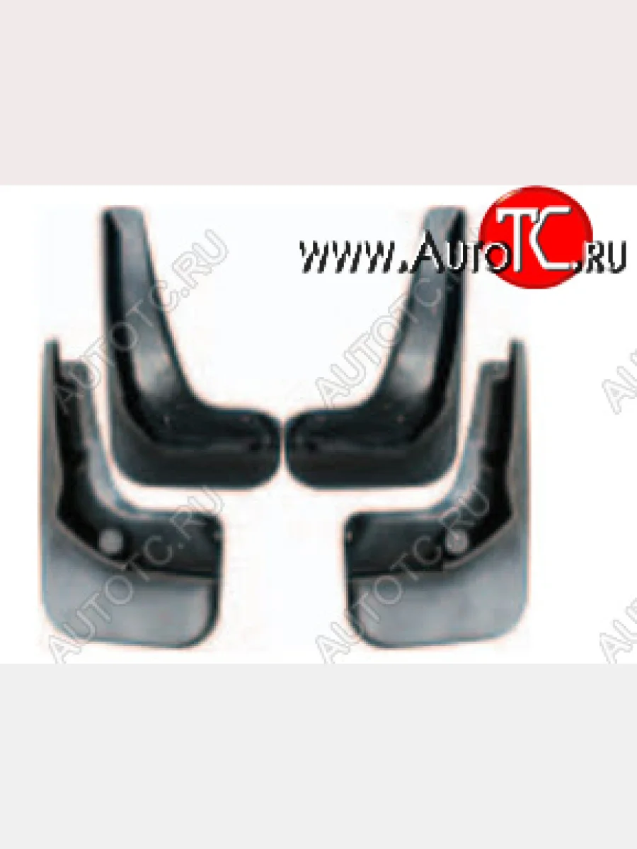 Комплект брызговиков (4 штуки) BodyParts Ford Focus 3 хэтчбэк дорестайлинг (2010-2015)  в Керчи Республика Крым