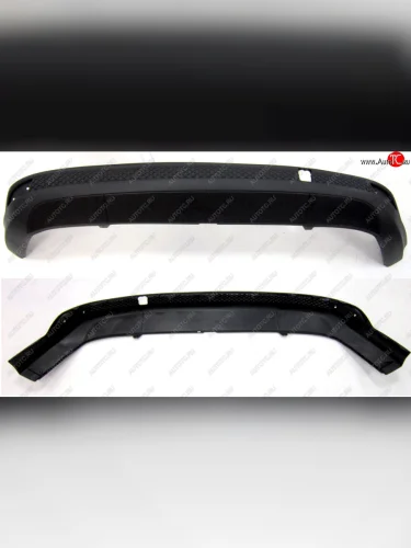 Накладка заднего бампера (V-1.6) BodyParts Ford Focus 3 хэтчбэк дорестайлинг (2010-2015)