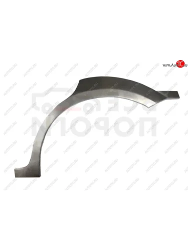 Левая задняя ремонтная арка (внешняя) Vseporogi (холоднокатаная сталь 0.8 мм) Ford Mondeo (2007-2014) Mk4,BD дорестайлинг, седан, Mk4,BD рестайлинг, седан