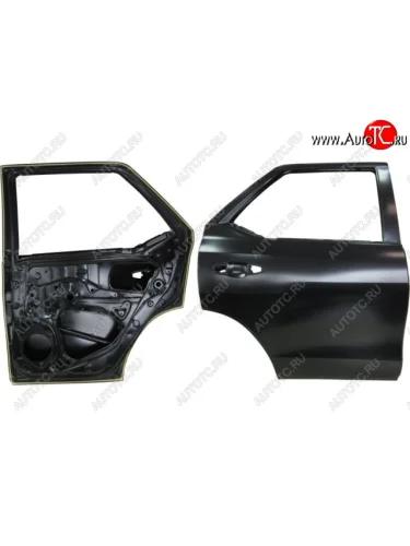 Правая дверь задняя BodyParts Toyota Fortuner AN160 дорестайлинг (2015-2020)