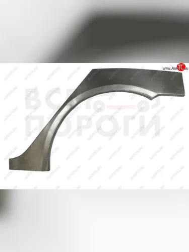 Левая задняя ремонтная арка (внешняя) Vseporogi (холоднокатаная сталь 0.8 мм) Geely FC (2006-2011)