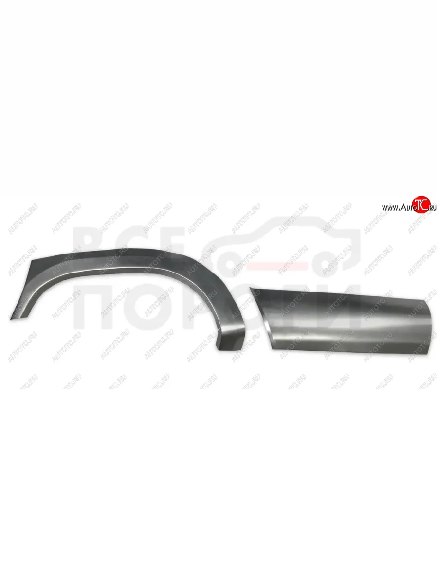 Левая задняя ремонтная арка (внешняя) Vseporogi Great Wall Deer G3 (1998-2010) (оцинкованная сталь 0,8 мм)  в Самаре Самарской области