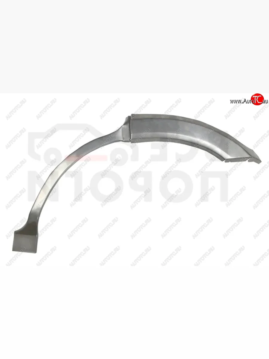 Левая задняя ремонтная арка (внешняя) Vseporogi Great Wall Hover  дорестайлинг (2006-2010) (оцинкованная сталь 0,8 мм)  в Керчи Республика Крым