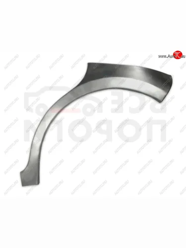 Левая задняя ремонтная арка (внешняя) Vseporogi (холоднокатаная сталь 0.8 мм) Great Wall Peri (2007-2010)