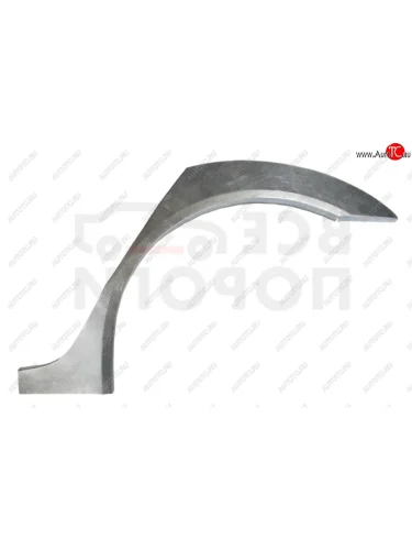 Левая задняя ремонтная арка (внешняя) Vseporogi (оцинкованная сталь 0.8 мм) Honda Accord  8 CU (2008-2013) седан дорестайлинг, седан рестайлинг