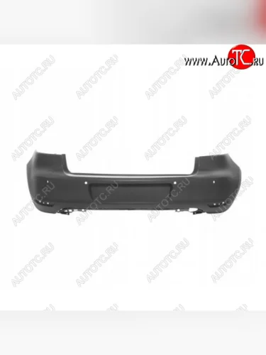 Бампер задний (с отверстием под парктроники) BodyParts Volkswagen Golf 6 Mk6 хэтчбэк 5 дв. (2008-2014)