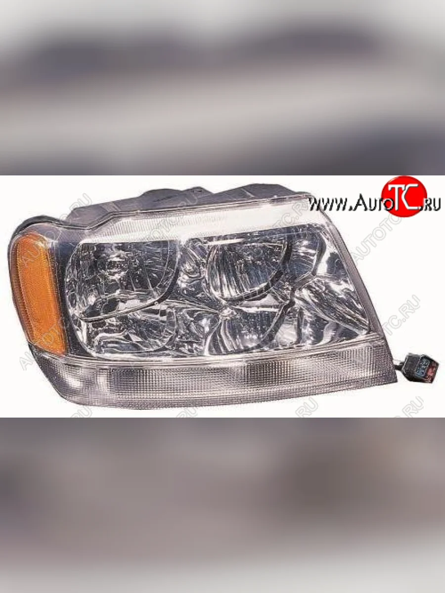 Правая фара передняя (Европа) DEPO Jeep Grand Cherokee WJ (1998-2005)  в Перми Пермском крае