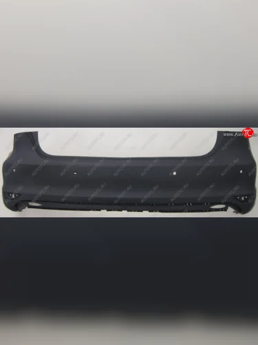 Бампер задний (с отверстием под спойлер и под парктроник) BodyParts Volkswagen Jetta A6 седан дорестайлинг (2011-2015)