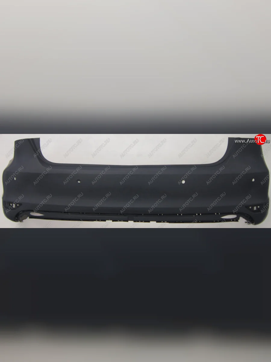 Бампер задний (с отверстием под спойлер и под парктроник) BodyParts Volkswagen Jetta A6 седан дорестайлинг (2011-2015) (Неокрашенный)  в Керчи Республика Крым