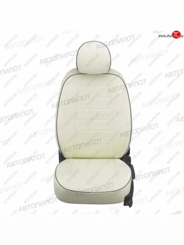 Чехлы сидений (экокожа) Автопилот (белый) Hyundai IX35 LM дорестайлинг (2009-2013)