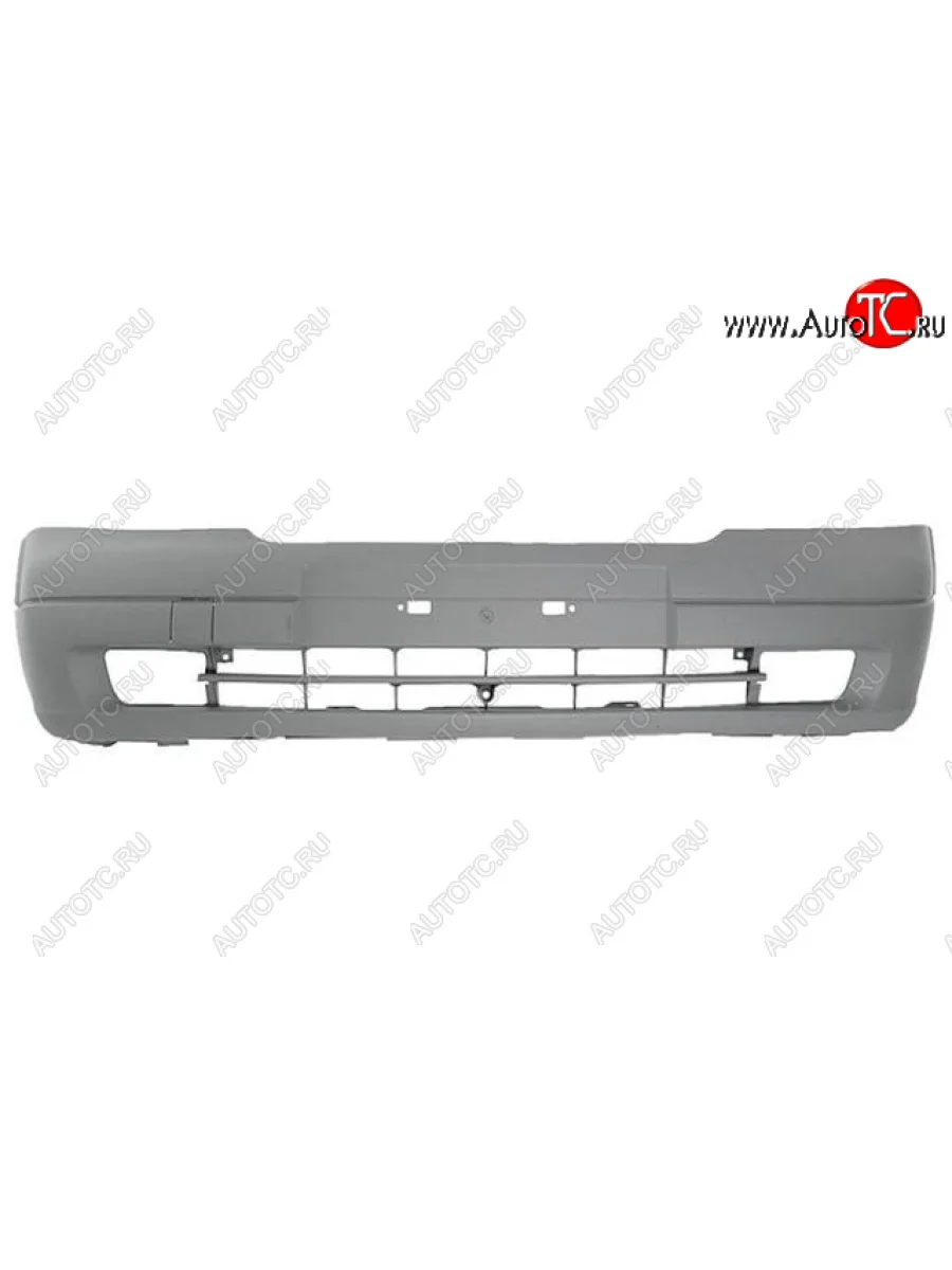 Бампер передний (с отверстиями под ПТФ, Италия) BodyParts Opel Astra G седан (1998-2005) (Неокрашенный)  в Перми Пермском крае