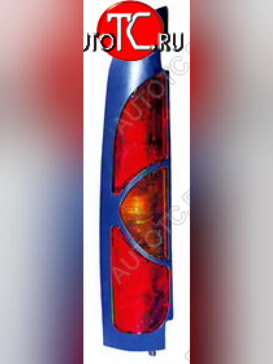 Левый фонарь задний (двойная дверь) DEPO Renault Kangoo KC 1- дорестайлинг (1997-2003)  в Керчи Республика Крым