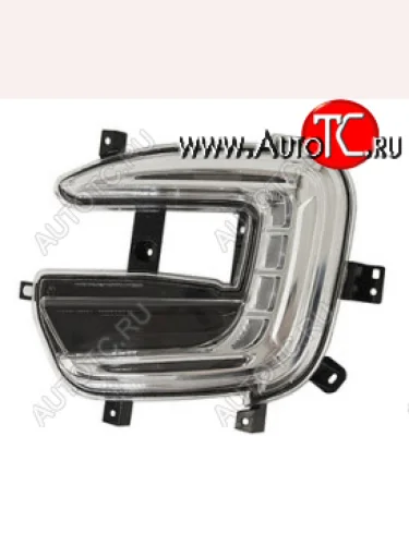 Левая противотуманная фара (с ДХО) BodyParts Renault Kaptur дорестайлинг (2016-2020)
