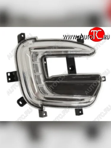 Правая противотуманная фара (с ДХО) BodyParts Renault Kaptur дорестайлинг (2016-2020)