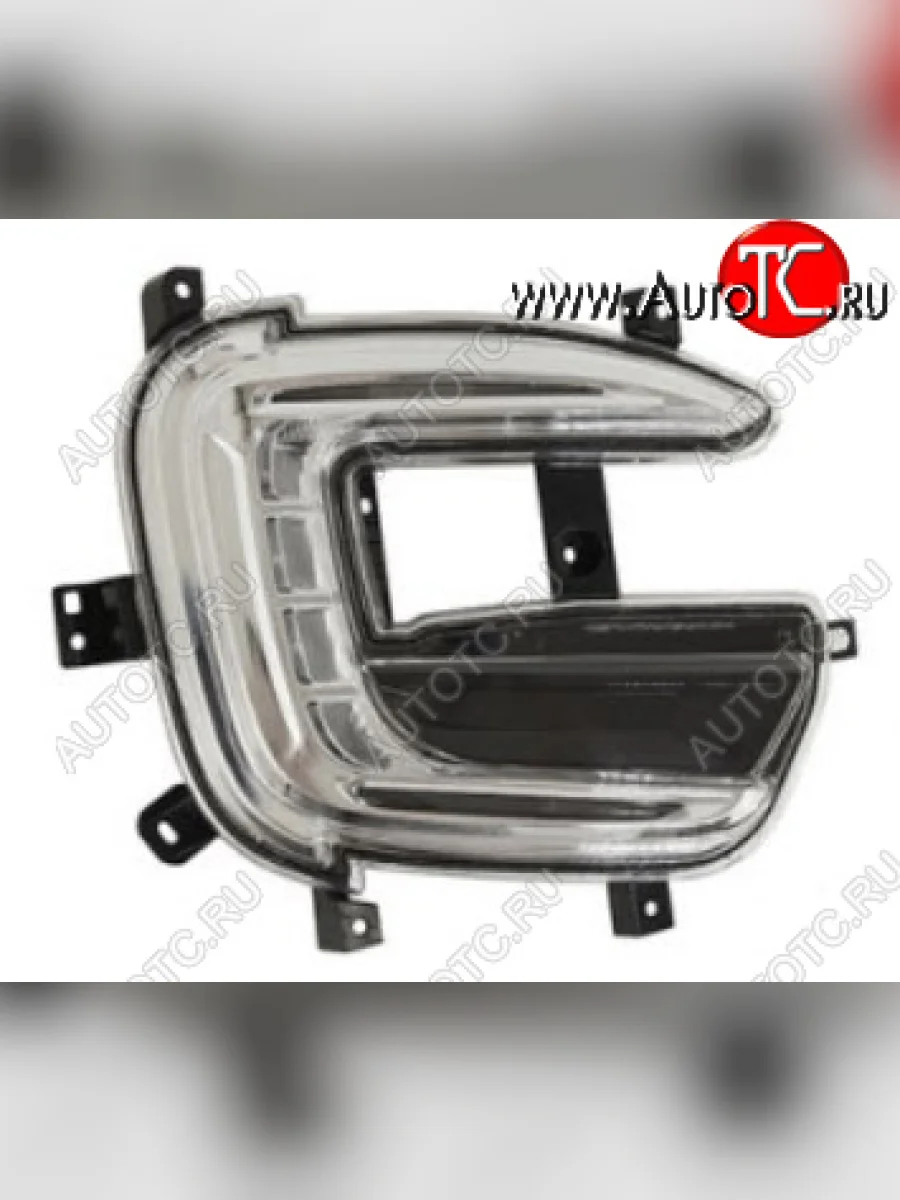 Правая противотуманная фара (с ДХО) BodyParts Renault Kaptur дорестайлинг (2016-2020)  в Воронеже Воронежской области