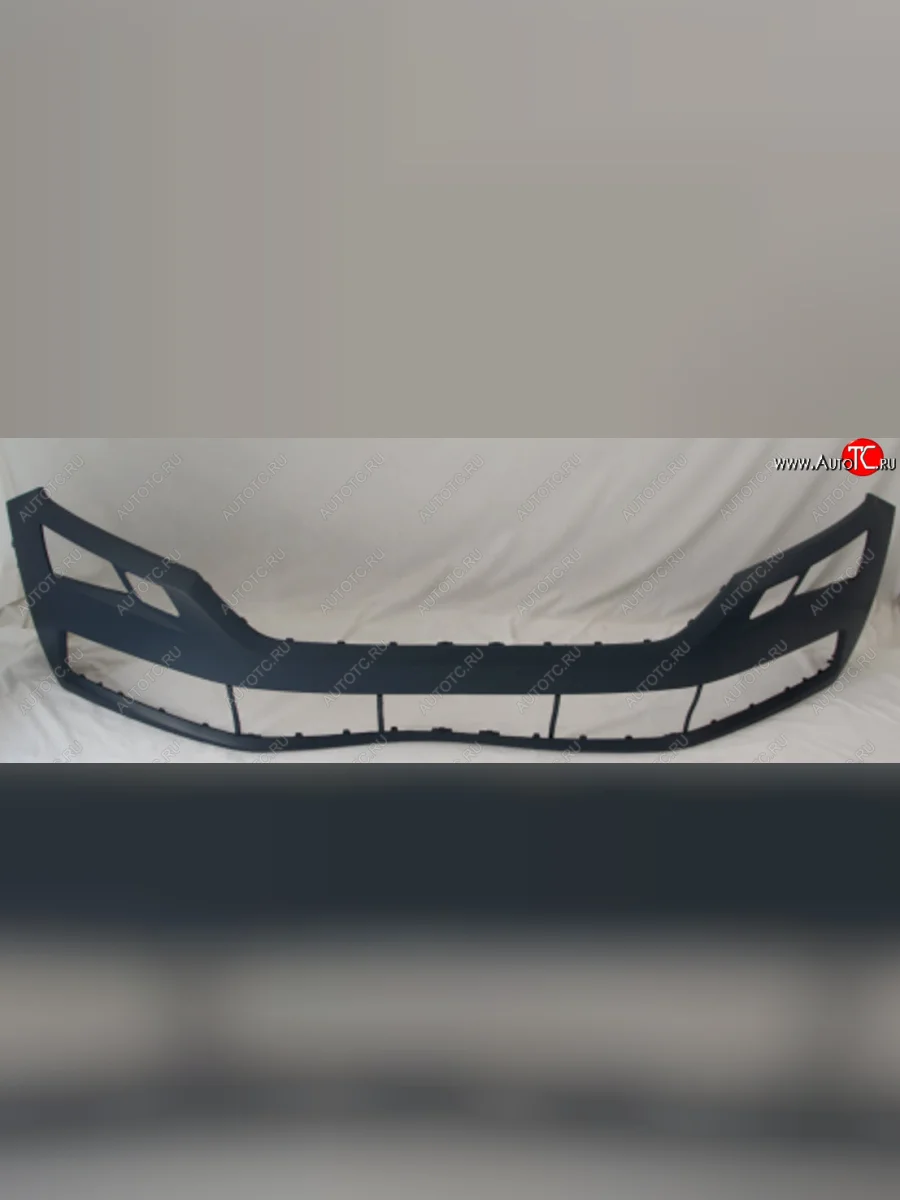 Бампер передний (с отверстиями под омыватели фар) BodyParts Skoda Kodiaq 1 NS7 дорестайлинг (2017-2021) (Неокрашенный)  в Самаре Самарской области