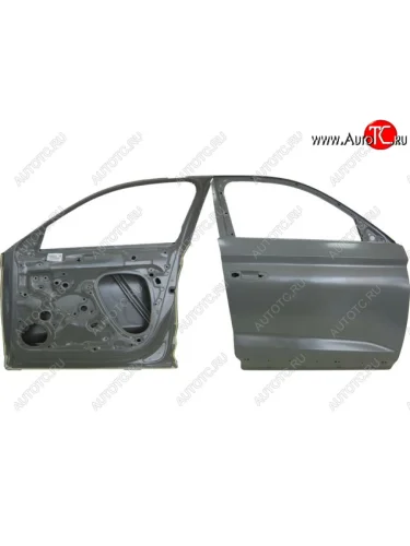 Правая дверь передняя BodyParts Skoda Kodiaq 1 NS7 дорестайлинг (2017-2021)