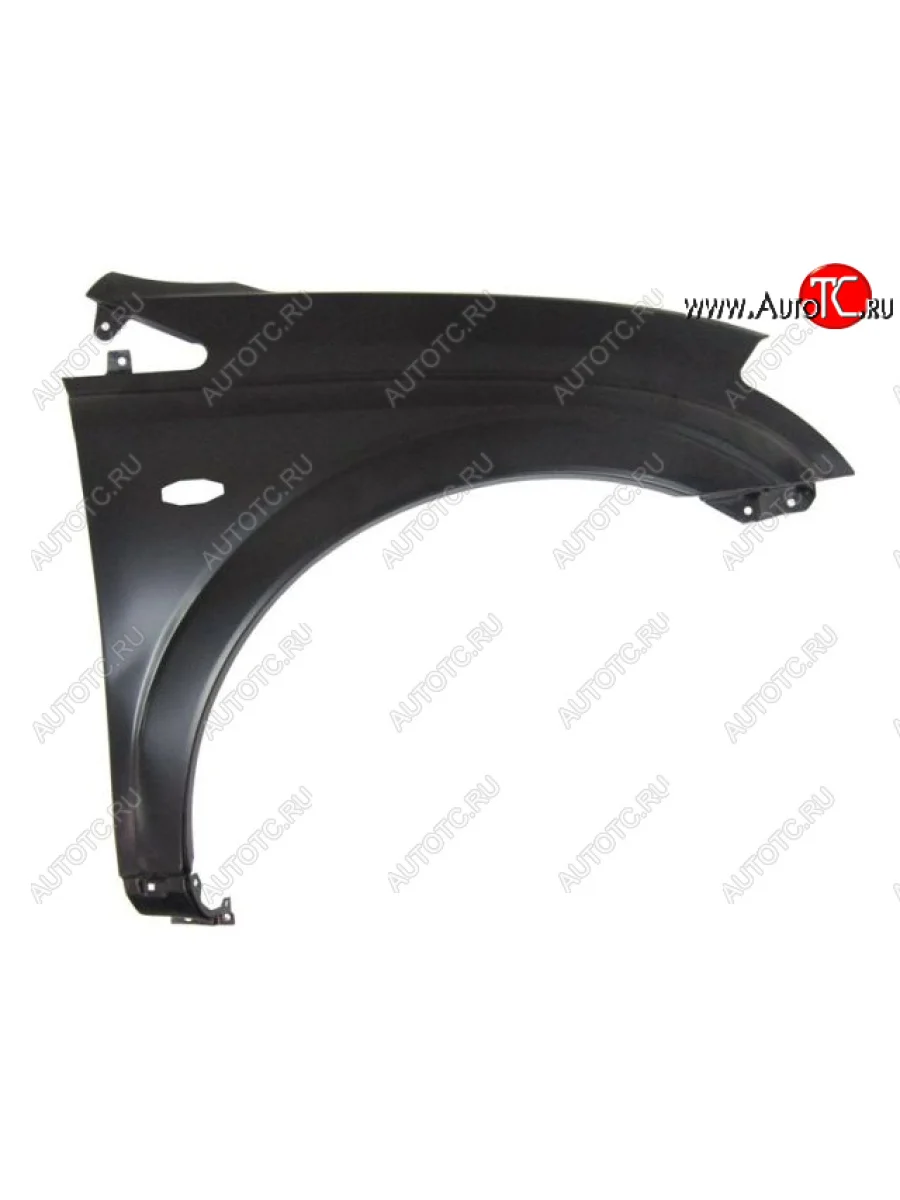 Правое крыло (с отверстием под повторитель поворота) BodyParts SSANGYONG Kyron дорестайлинг (2005-2007) (Неокрашенное)  с доставкой в г. Пермь
