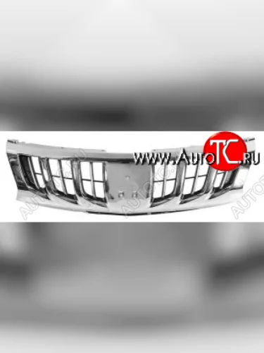 Решётка радиатора (хром) BodyParts Mitsubishi L200 5 KK,KL дорестайлинг (2015-2019)