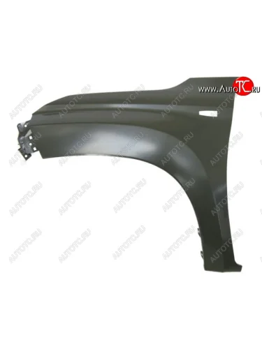 Левое крыло (с отверстием под повторитель поворота) BodyParts Mitsubishi L200 5 KK,KL рестайлинг (2018-2022)