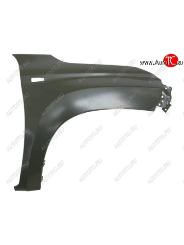 Правое крыло (с отверстием под повторитель поворота) BodyParts Mitsubishi L200 5 KK,KL рестайлинг (2018-2022)