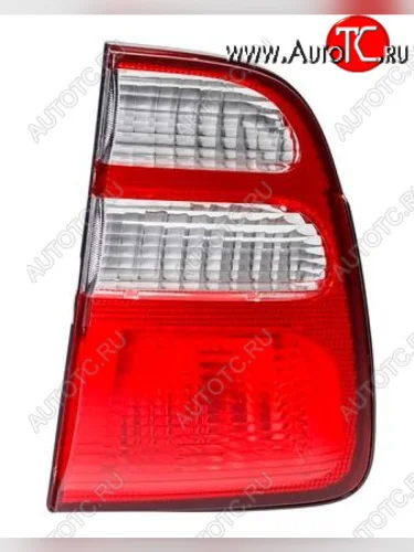 Левый фонарь (внутренний, красно-белый) DEPO Toyota Land Cruiser 10 100 1-ый рестайлинг (2002-2005)