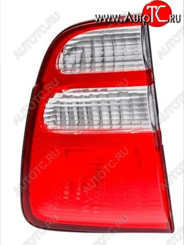 Правый фонарь (внутренний, красно-белый) DEPO Toyota Land Cruiser 10 100 1-ый рестайлинг (2002-2005)