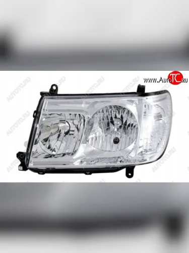 Левая фара передняя DEPO Toyota Land Cruiser 10 100 2-ой рестайлинг (2005-2007)
