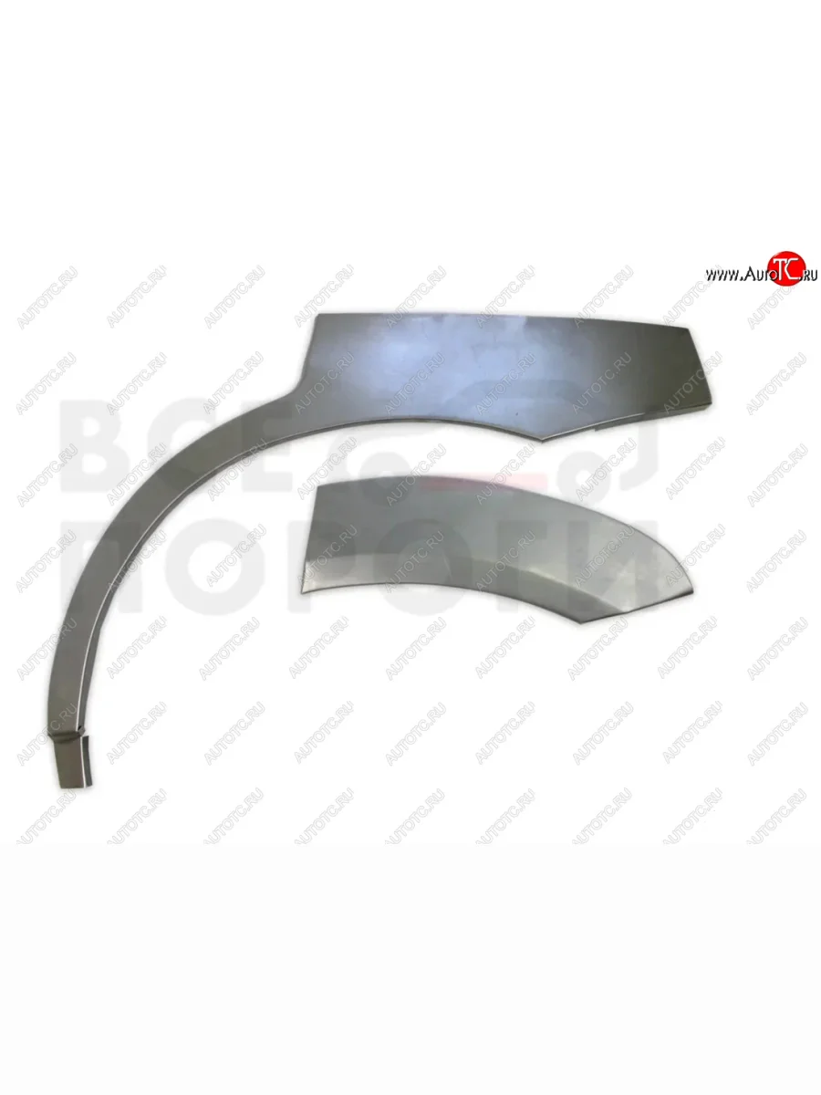 Левая задняя ремонтная арка (внешняя) Vseporogi INFINITI EX35 J50 (2007-2013) (Холоднокатаная сталь 0,8мм)  в Перми Пермском крае