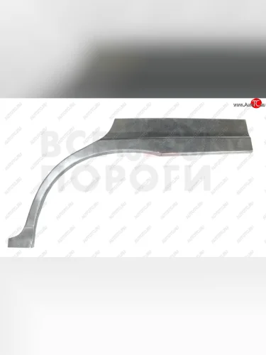 Левая задняя ремонтная арка (внешняя) Vseporogi (Оцинкованная сталь 0,8 мм.) KIA Carens  FC, RS (2002-2006) рейсталинг