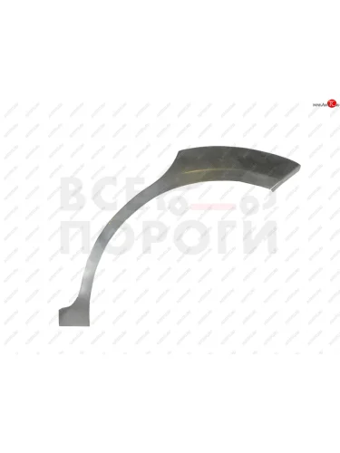 Левая задняя ремонтная арка (внешняя) Vseporogi (Холоднокатаная сталь 0,8мм) KIA Rio  2 JB (2005-2011) дорестайлинг седан, рестайлинг седан