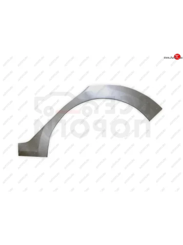 Левая задняя ремонтная арка (внешняя) Vseporogi (Оцинкованная сталь 0,8 мм.) KIA Rio  4 FB (2016-2022) дорестайлинг седан, рестайлинг седан