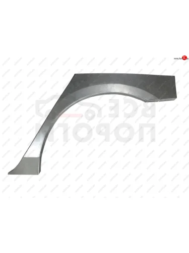 Левая задняя ремонтная арка (внешняя) Vseporogi (Оцинкованная сталь 0,8 мм.) Mazda 3/Axela  BK (2003-2009) дорестайлинг седан, дорестайлинг, хэтчбэк, рестайлинг седан, рестайлинг, хэтчбэк