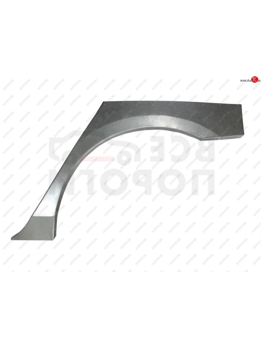 Левая задняя ремонтная арка (внешняя) Vseporogi Mazda 3/Axela BK дорестайлинг, хэтчбэк (2003-2006) (Оцинкованная сталь 0,8 мм.)  в Перми Пермском крае