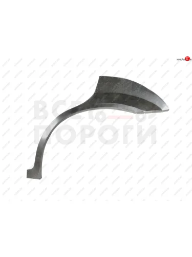 Левая задняя ремонтная арка (внешняя) Vseporogi (Холоднокатаная сталь 0,8мм) Mazda 323/Familia  седан (1998-2000) BJ дорестайлинг