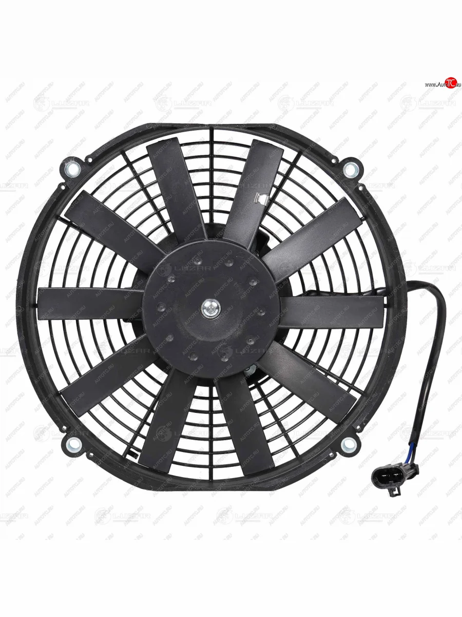 Электровентилятор кондиционера (с кожухом, тип Panasonic) LUZAR Лада ВАЗ Калина 1119 хэтчбек (2004-2013)  в Керчи Республика Крым