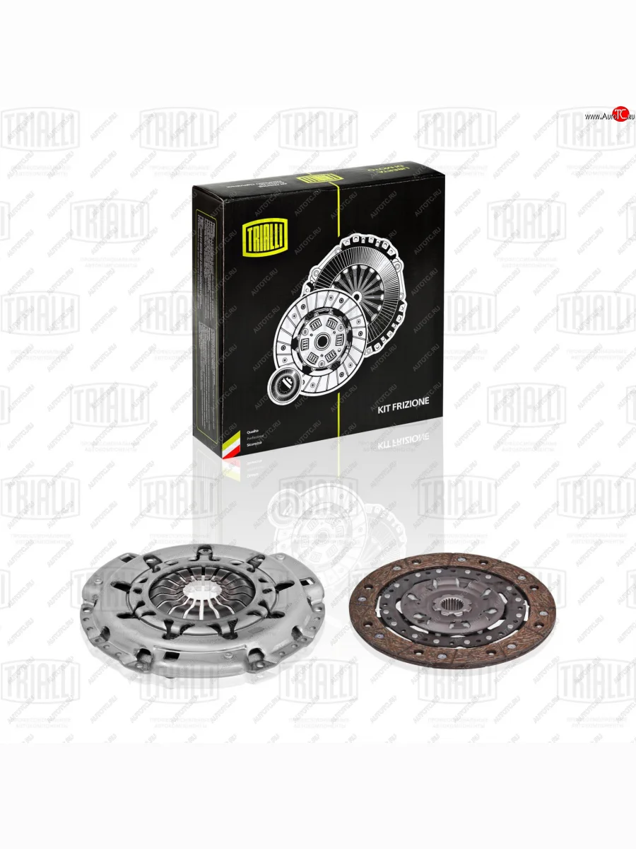Комплект сцепления без муфты для автомобилей (1.8i/2.0i) TRIALLI Ford Focus 2 хэтчбэк 3 дв. дорестайлинг (2004-2007)  с доставкой в г. Керчь