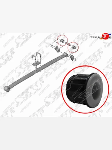 Сайлентблок серьги рессоры SAT Fiat Ducato 250 (2006-2014)