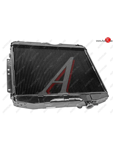 Радиатор медный 2-х рядный дв.ММЗ ЕВРО-3 ЛРЗ ГАЗ 3309 (1994-2020)