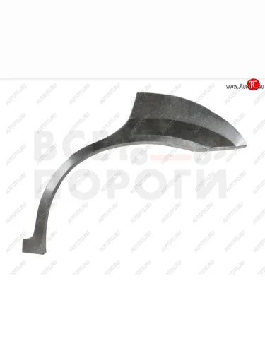 Левая задняя ремонтная арка (внешняя) Vseporogi (оцинкованная сталь 0.8 мм) Mazda 323/Familia  седан (1998-2004) BJ дорестайлинг, BJ рестайлинг