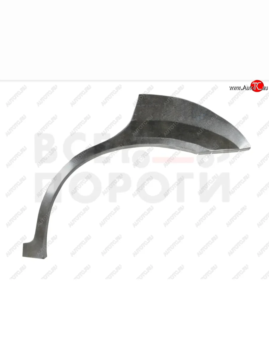 Левая задняя ремонтная арка (внешняя) Vseporogi  Mazda 323/Familia (1998-2004) седан (холоднокатаная сталь 0.8 мм)  в Самаре Самарской области
