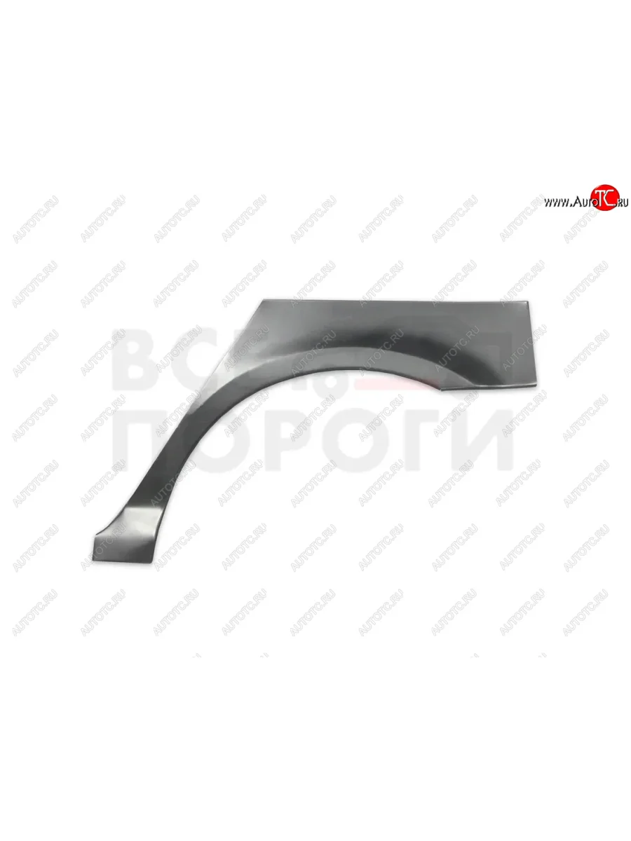 Левая задняя ремонтная арка (внешняя) Vseporogi Peugeot 407 седан (2004-2010) (Холоднокатаная сталь 0,8мм)  в Самаре Самарской области