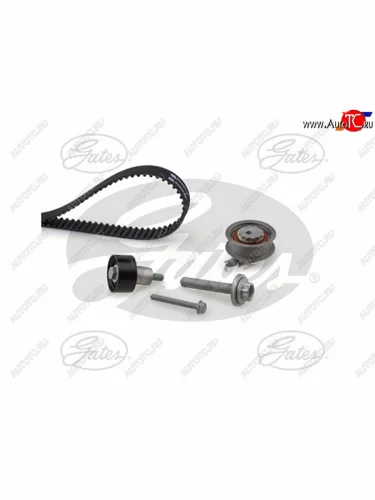 Ремкомплект ГРМ (1,2/1,4/1,6 CJZACHPBCWVACWVB) GATES Skoda Rapid NH3 рестайлинг лифтбэк (2017-2020)