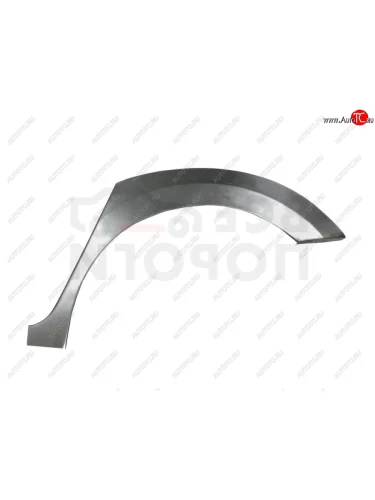 Левая задняя ремонтная арка (5 дверей, внешняя) Vseporogi (Оцинкованная сталь 0,8 мм.) Renault Kangoo  KW0 (2008-2016) дорестайлинг, рестайлинг
