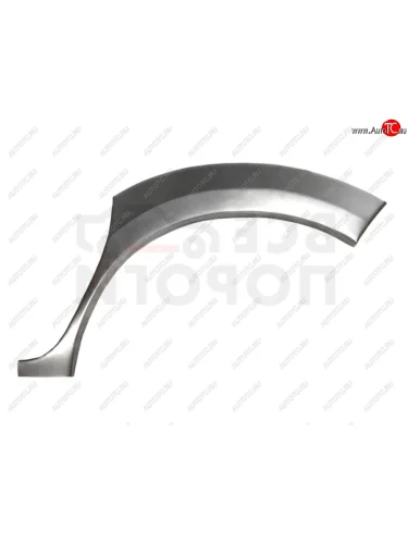 Левая задняя ремонтная арка (5 дверей, внешняя) Vseporogi (Холоднокатаная сталь 0,8мм) Renault Kangoo  KC (1997-2007) 1- дорестайлинг, рестайлинг