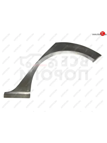 Левая задняя ремонтная арка (внешняя) Vseporogi (Холоднокатаная сталь 0,8мм) Skoda Fabia  Mk1 (2000-2008) седан дорестайлинг, седан рестайлинг