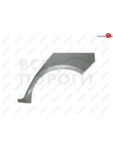 Левая задняя ремонтная арка (внешняя) Vseporogi (Холоднокатаная сталь 0,8мм) Skoda Fabia  Mk1 (2000-2008) хэтчбэк дорестайлинг, хэтчбек рестайлинг